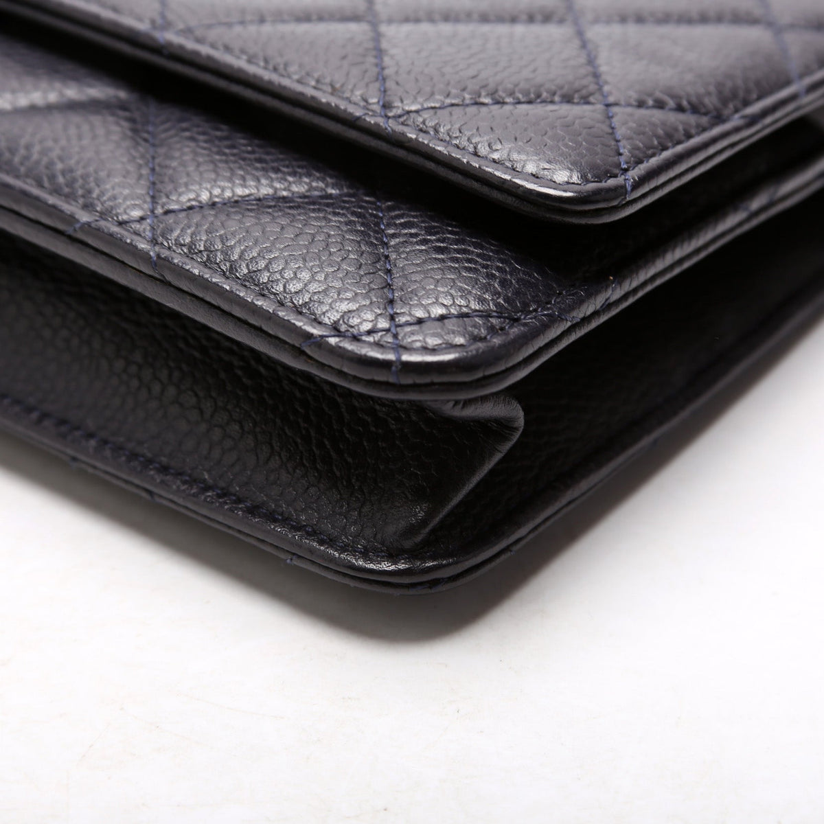 WOC Classic Quilted Caviar Navy