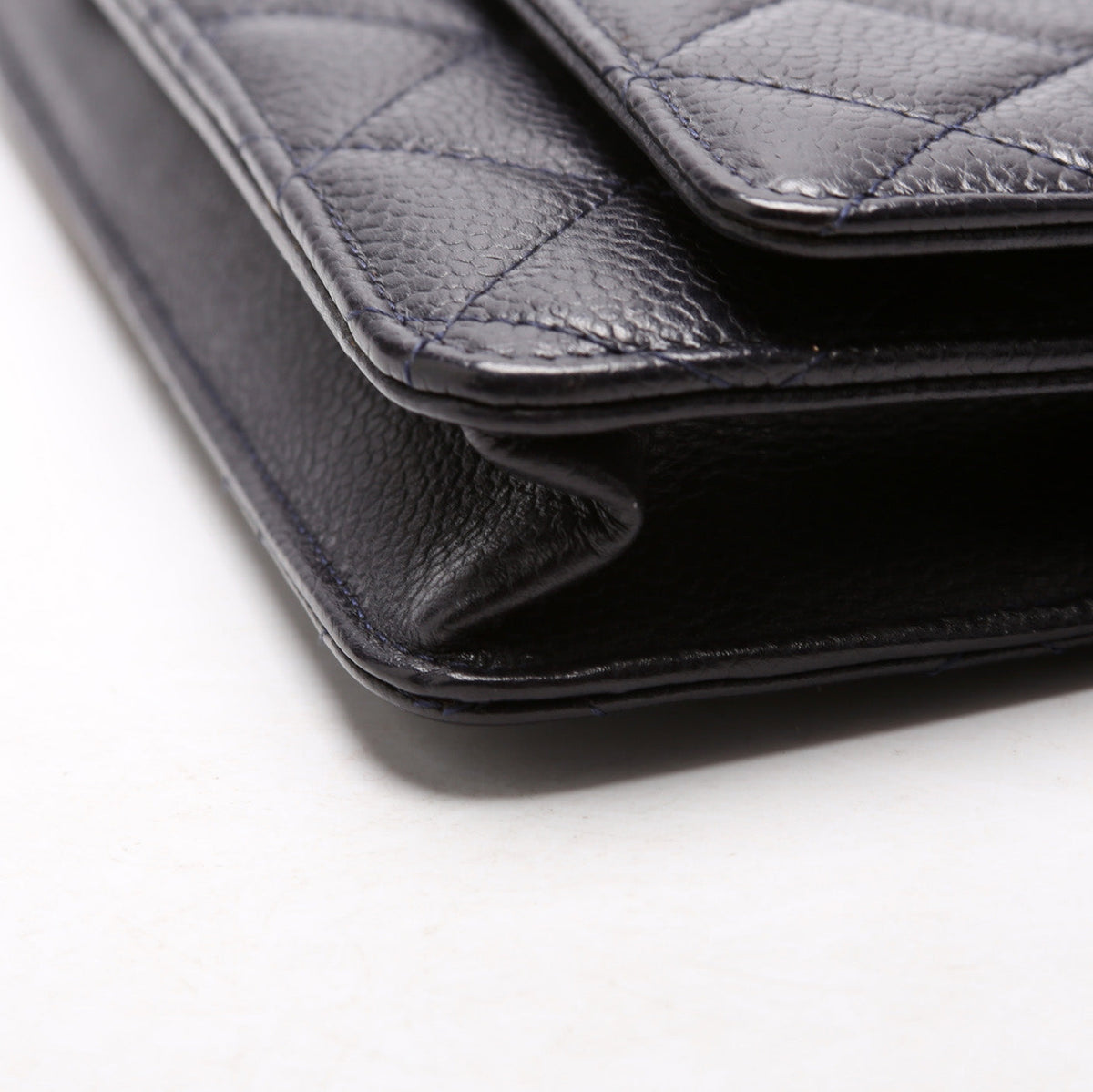 WOC Classic Quilted Caviar Navy