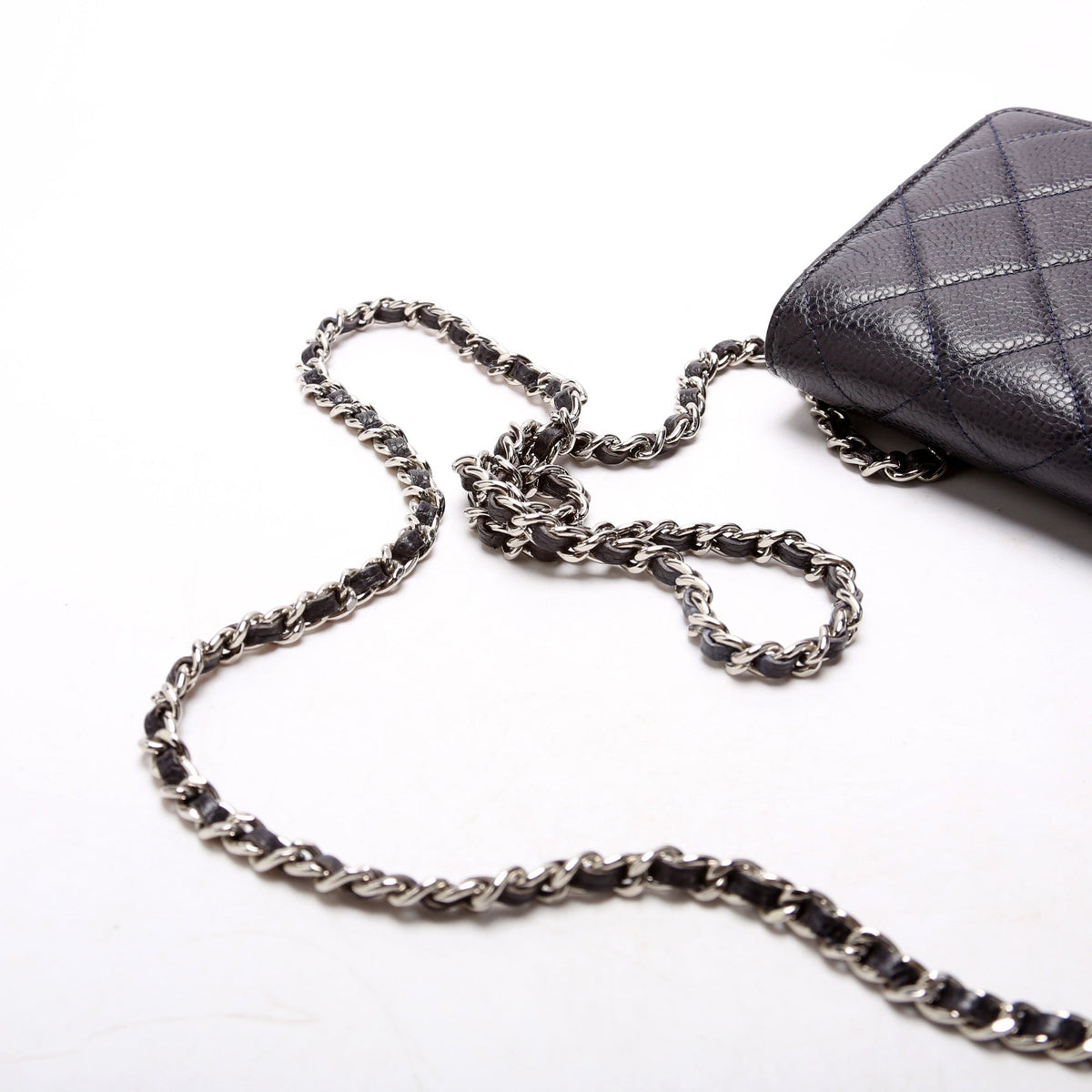 WOC Classic Quilted Caviar Navy