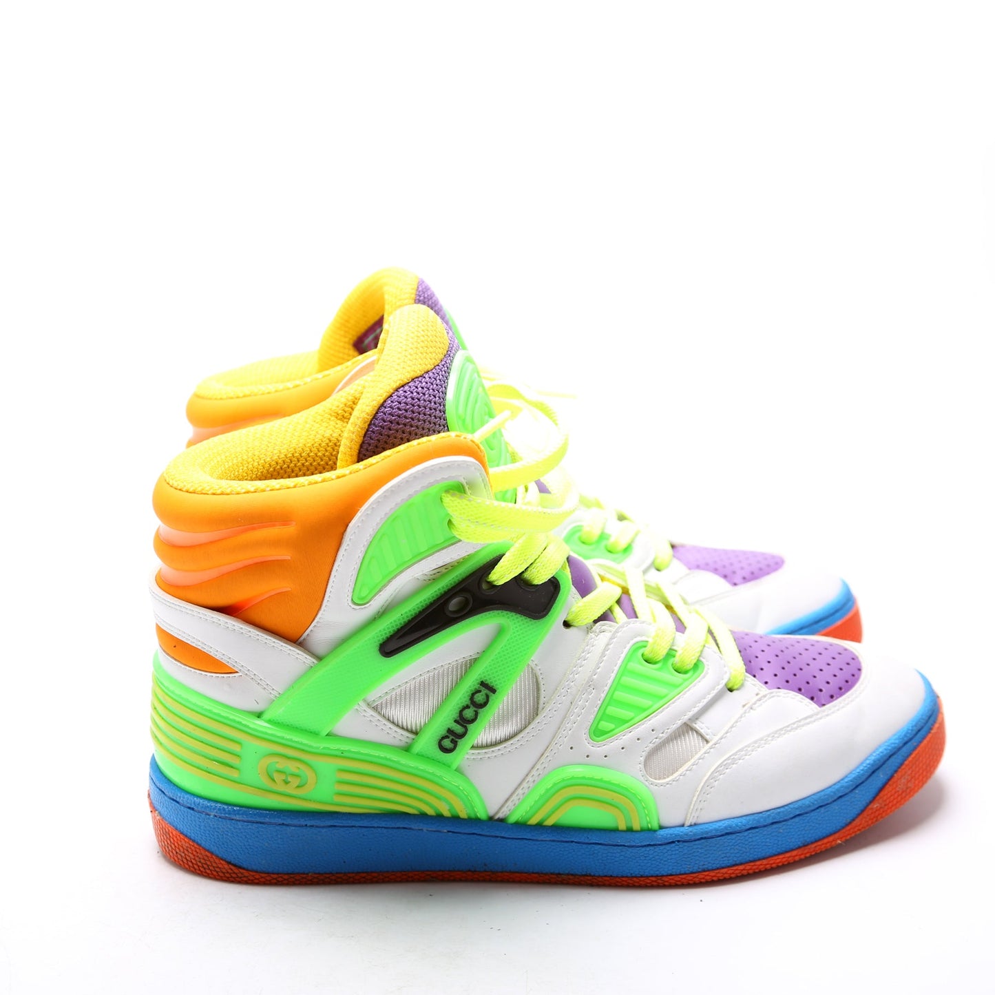 Gucci Hightop Sneakers Size  Multicolor