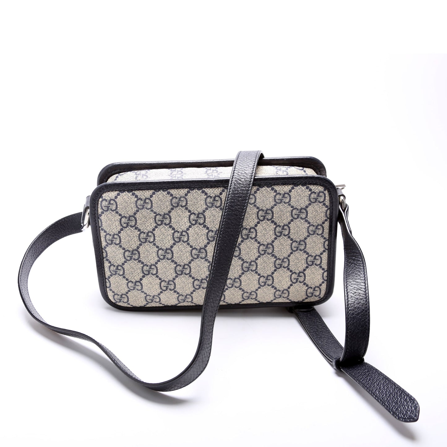Gucci  GG Supreme Interlocking Mini Bag Blue