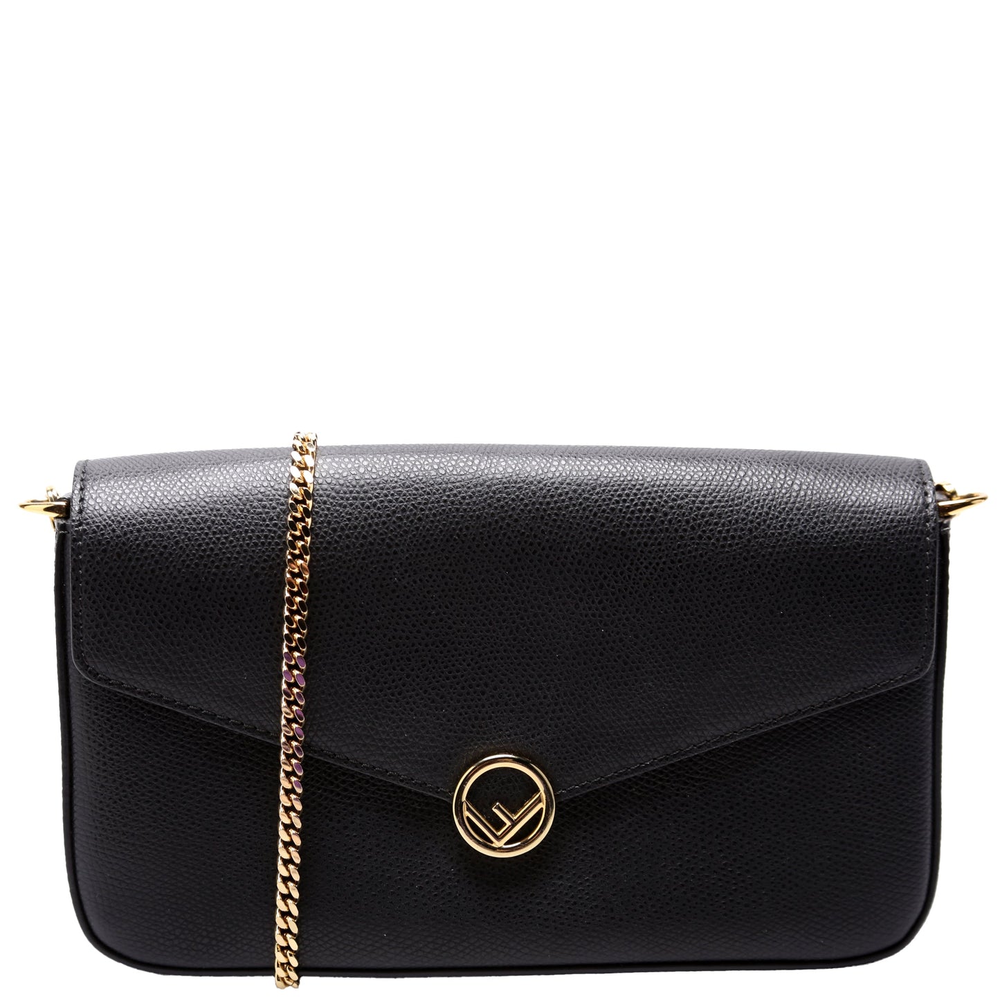 8BS032A Wallet on Chain with Pouches Black