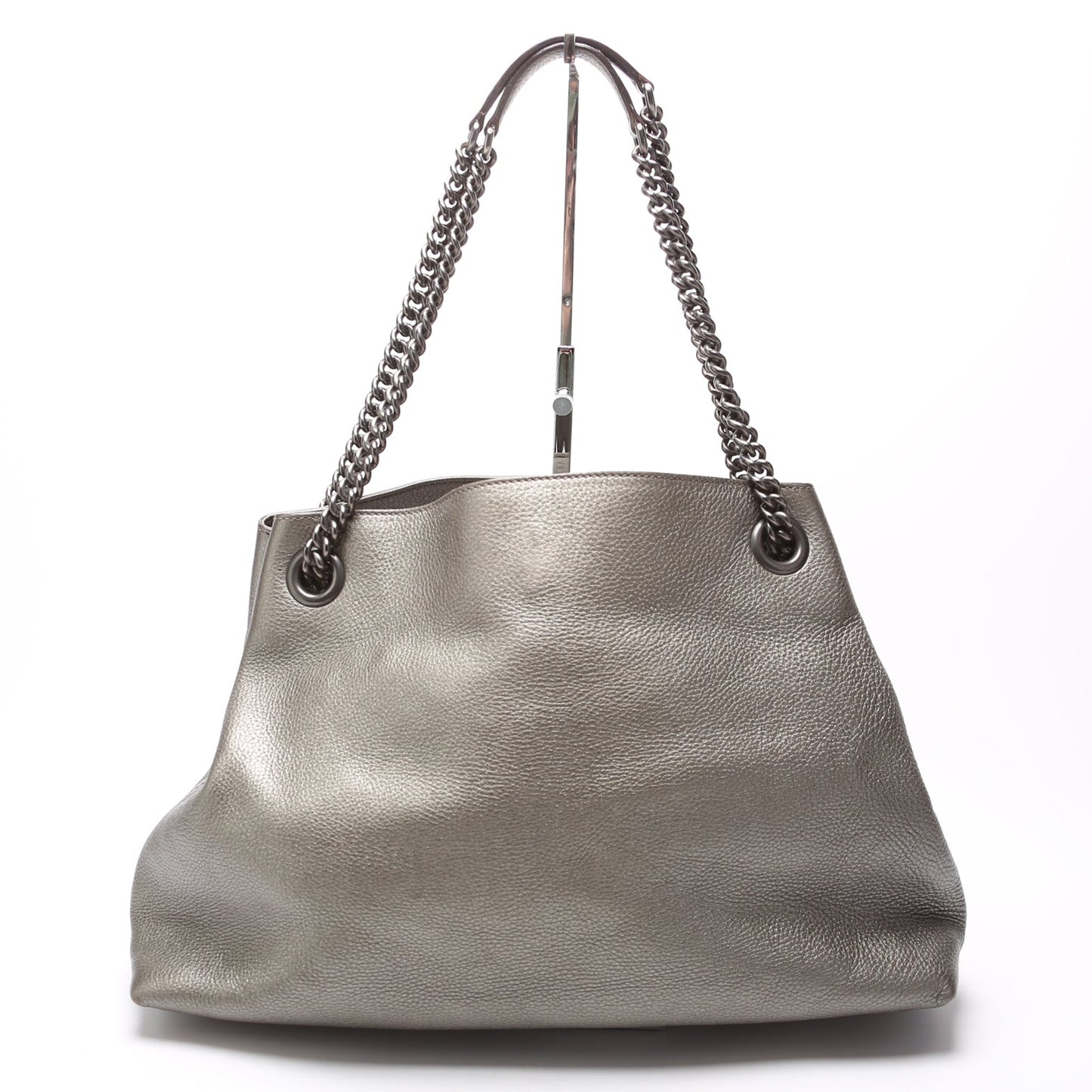 Gucci  Soho Leather Shoulder Medium Grey