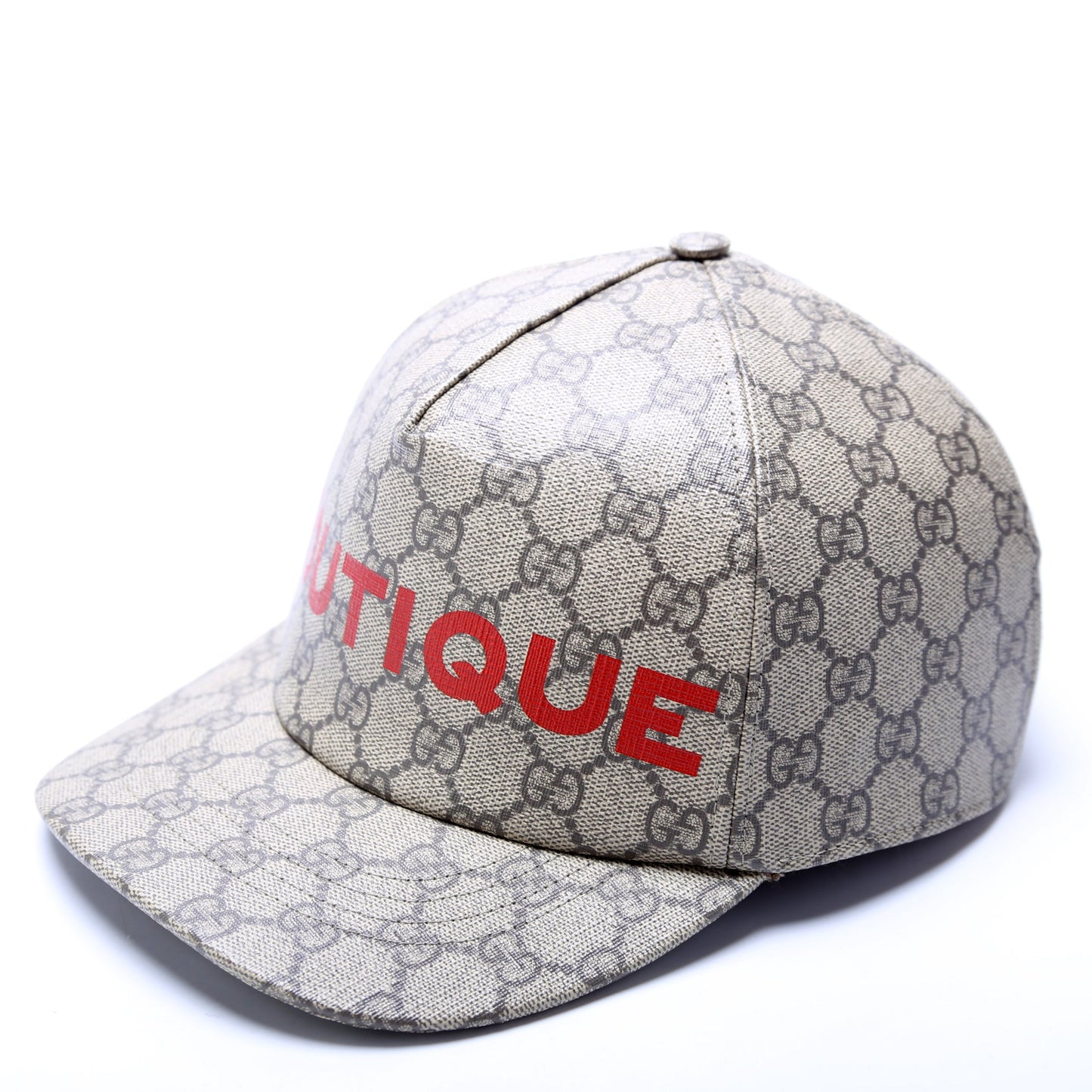 Gucci  GG Supreme 'Boutique' Baseball Hat XL Brown