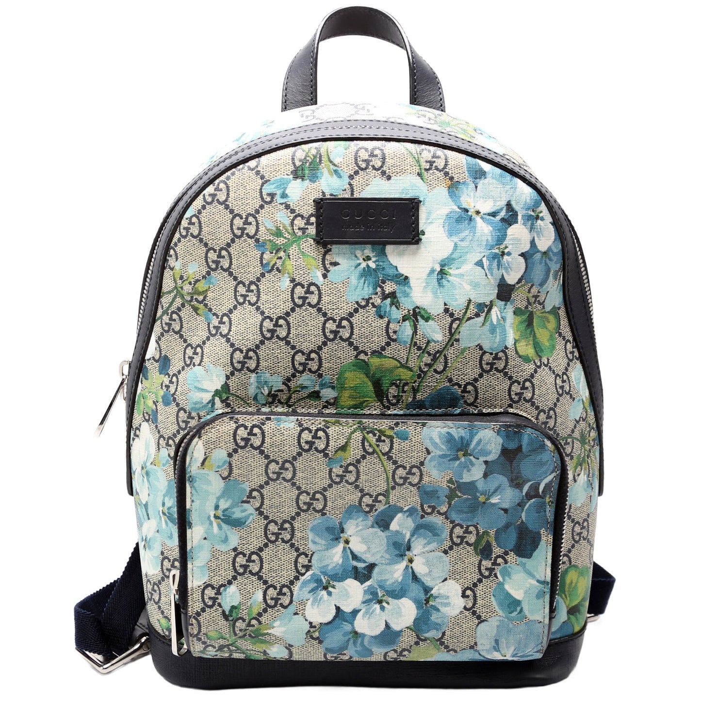 Gucci  GG Supreme Blooms Backpack Navy