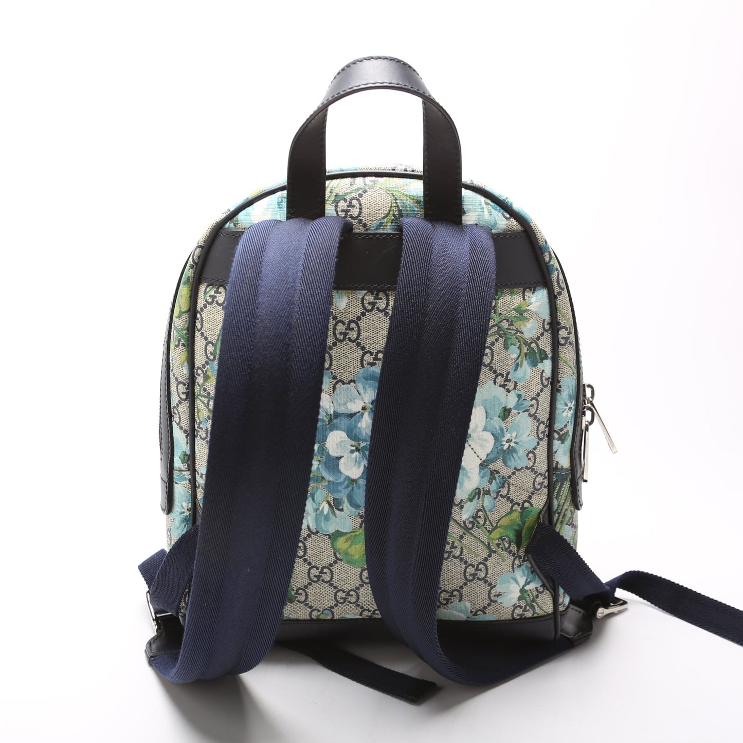 Gucci  GG Supreme Blooms Backpack Navy