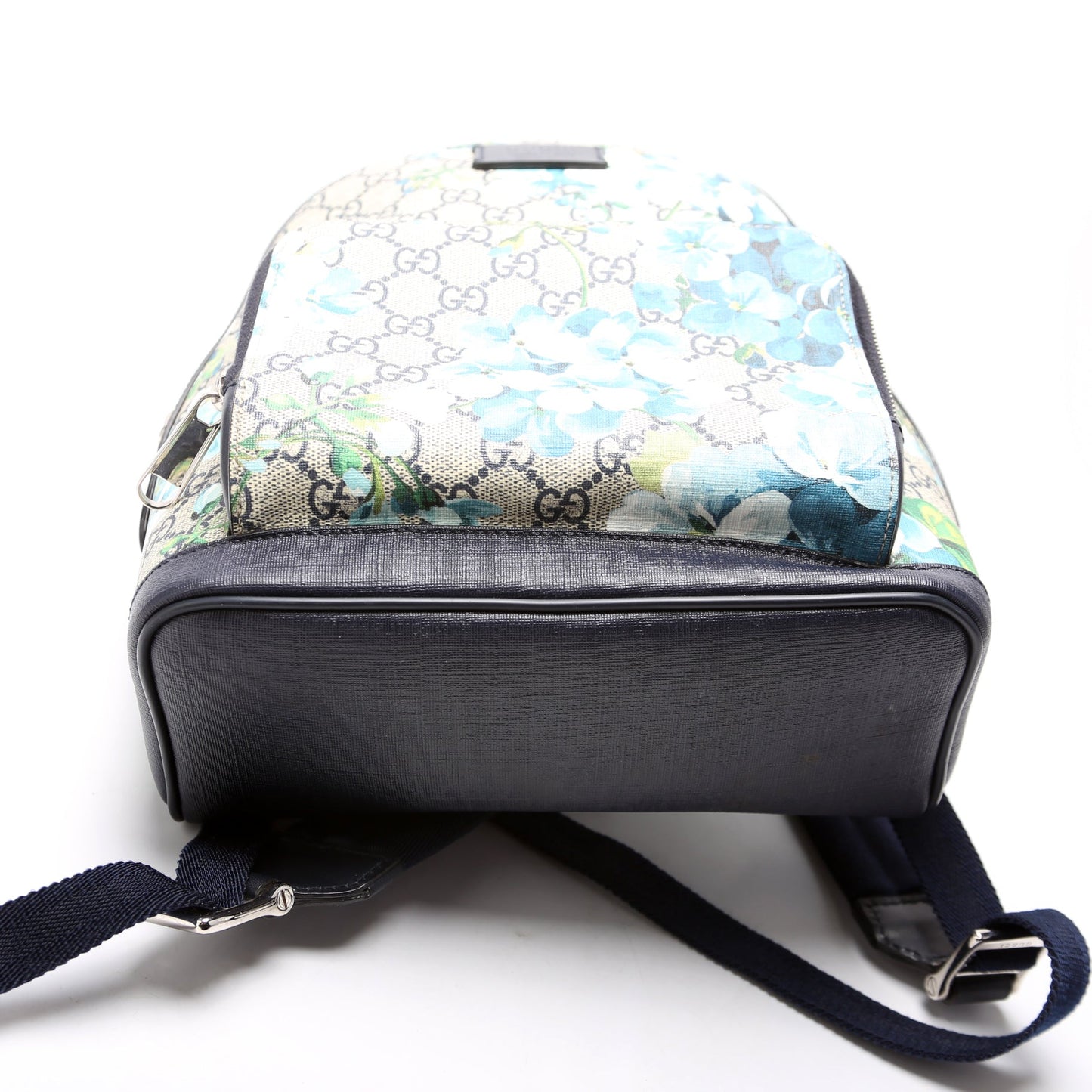 Gucci  GG Supreme Blooms Backpack Navy