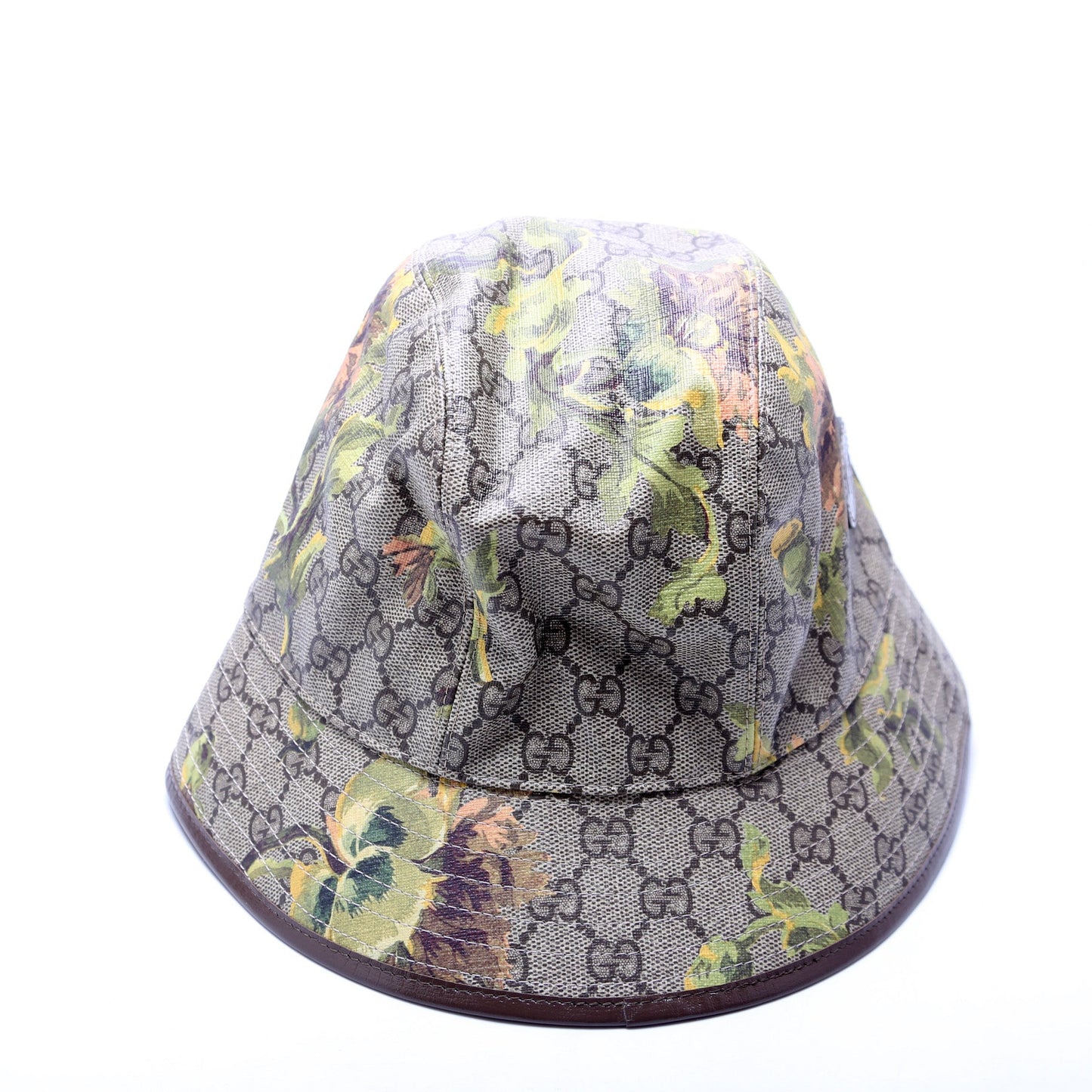Gucci GG Supreme Carnation Bucket Hat Size Medium