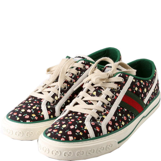 Gucci Tennis  Floral Sneakers Size