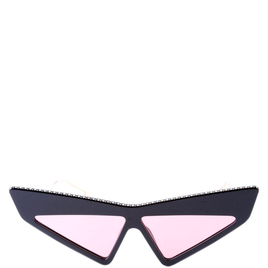 Gucci GGS  Crystal Sunglasses Black/Pink