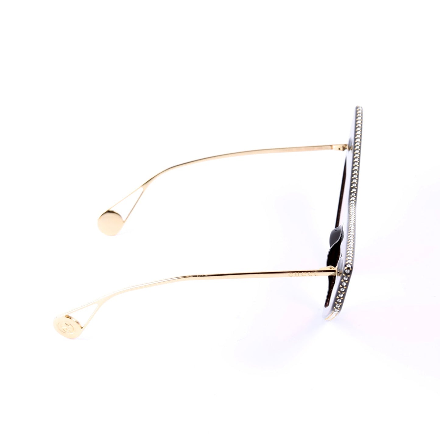 Gucci GGS  Crystal Sunglasses Black/Pink