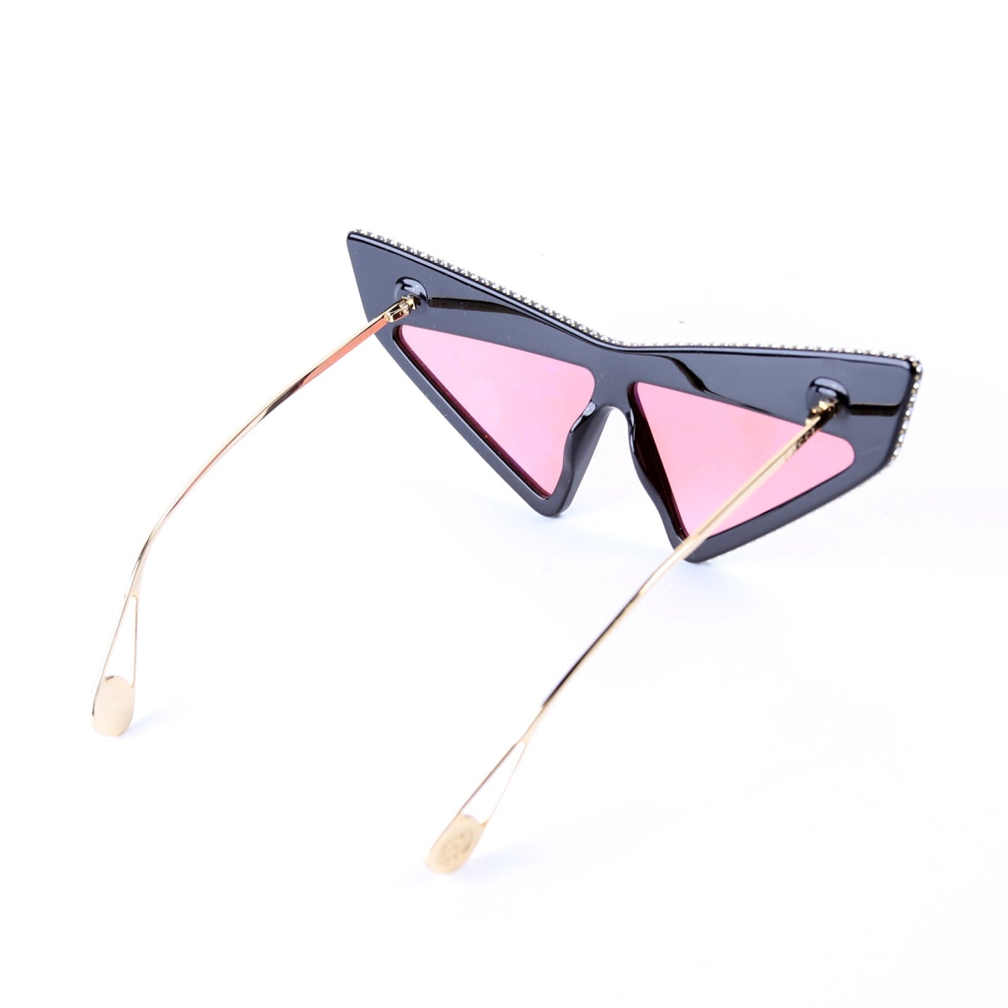 Gucci GGS  Crystal Sunglasses Black/Pink