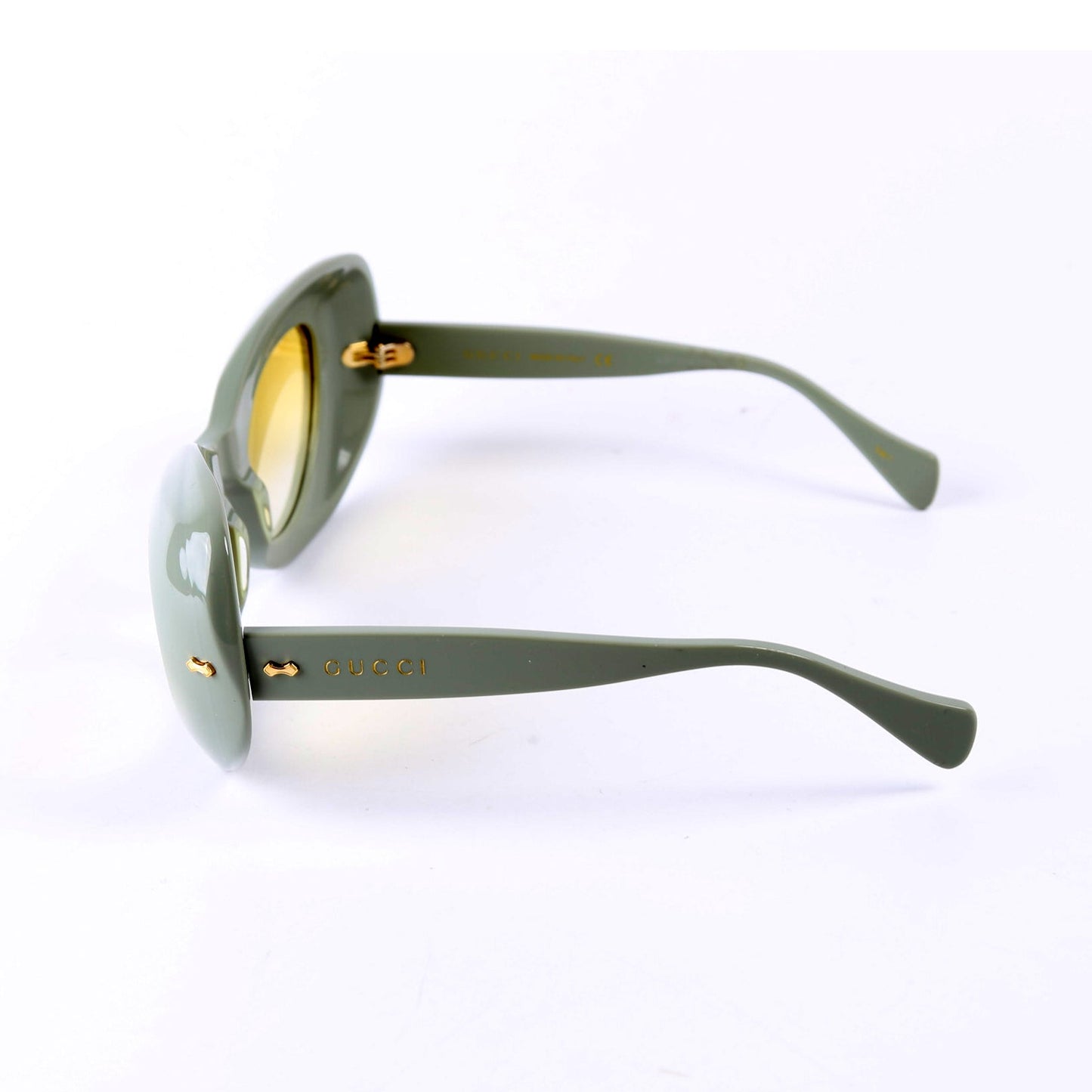 Gucci GGS  Cateye Sunglasses Green