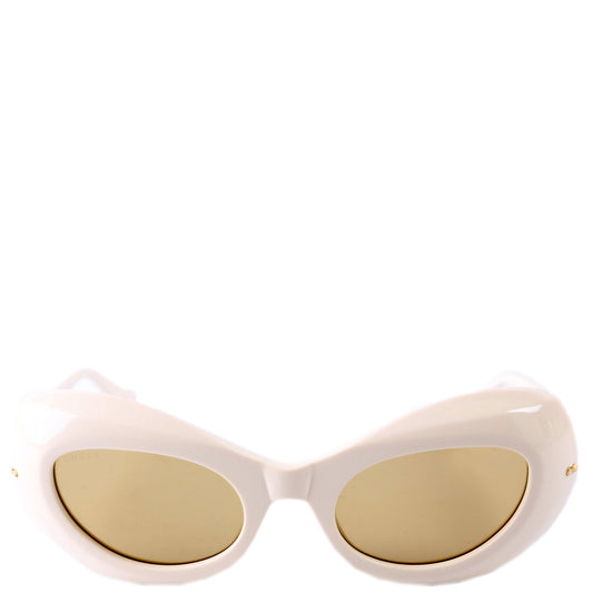Gucci GGS  Cateye Sunglasses Cream