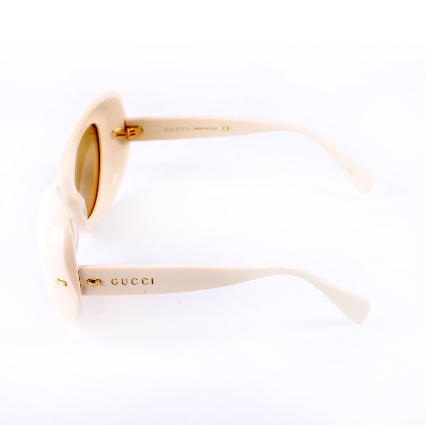 Gucci GGS  Cateye Sunglasses Cream