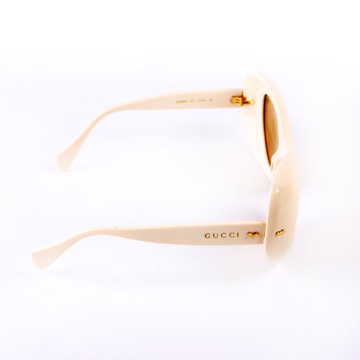 Gucci GGS  Cateye Sunglasses Cream