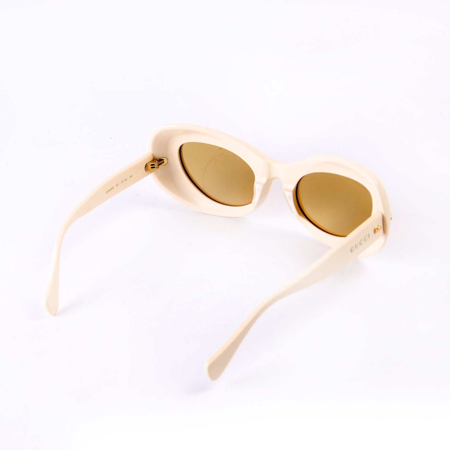 Gucci GGS  Cateye Sunglasses Cream