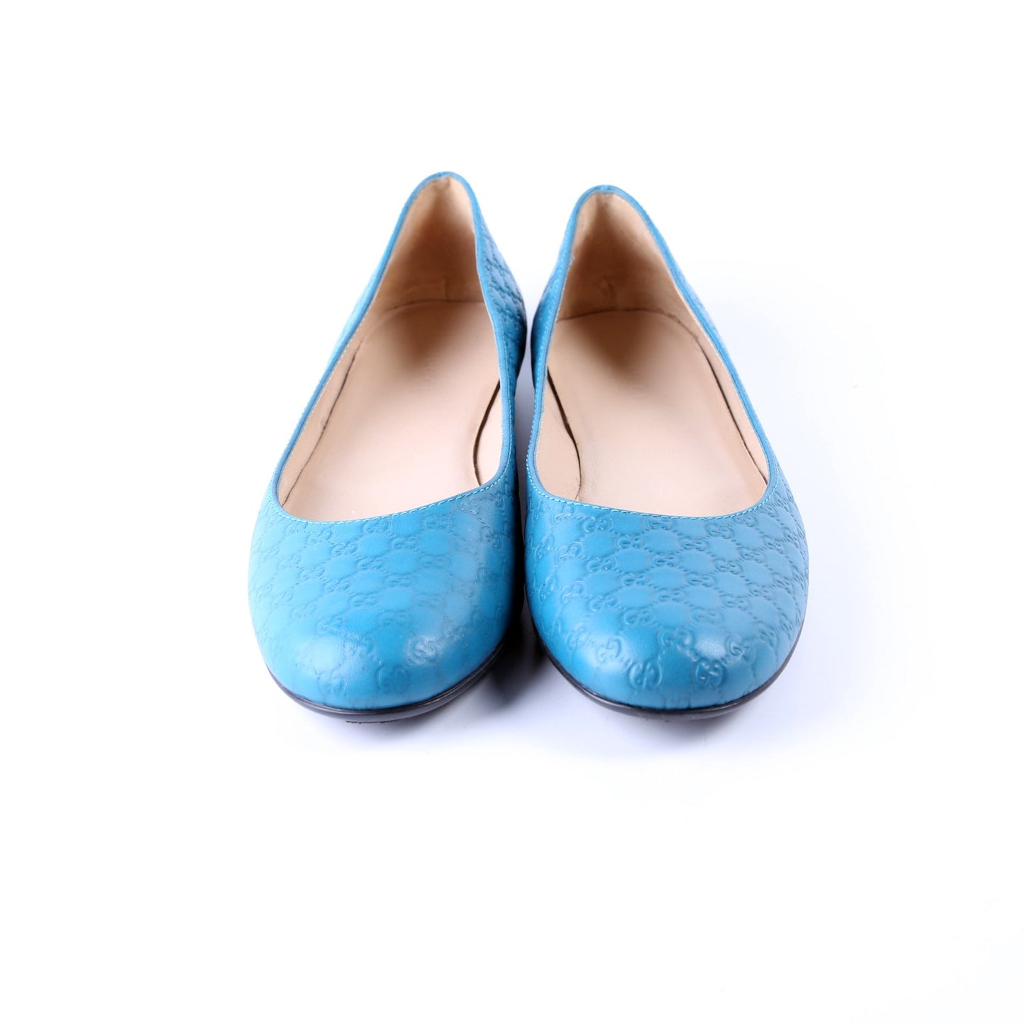 Gucci Guccissima Ballet Flats Size  Blue