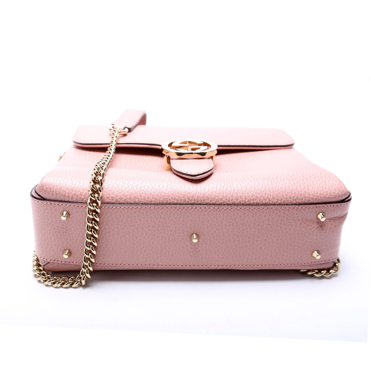 Gucci  Medium Interlocking Satchel Pink