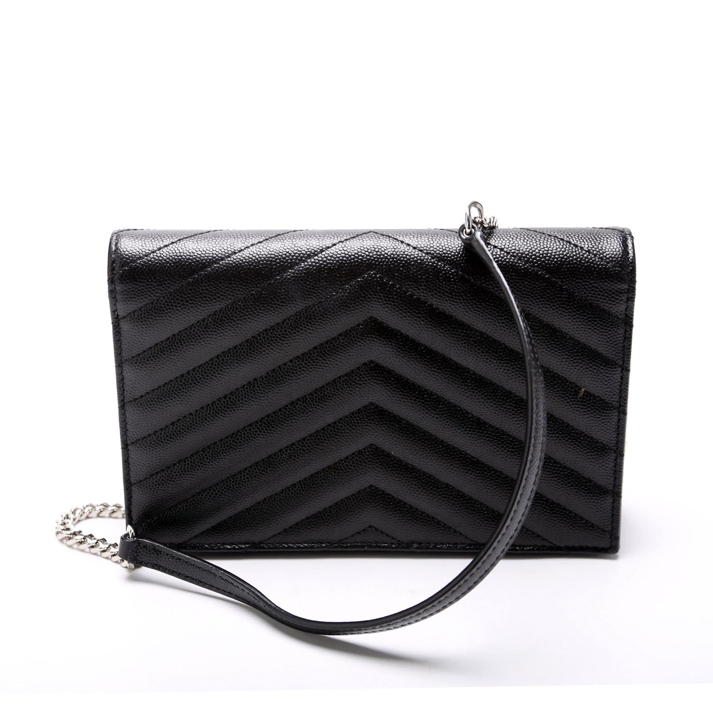Envelope Chain Wallet Black