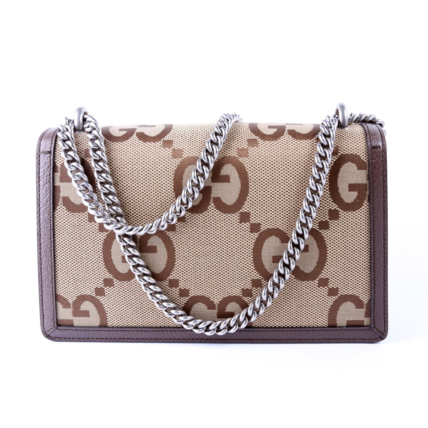 Gucci  Dionysus GG Canvas Shoulder Small Brown