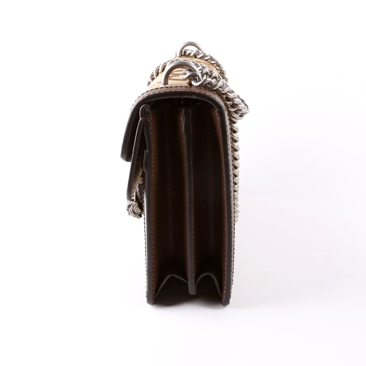 Gucci  Dionysus GG Canvas Shoulder Small Brown