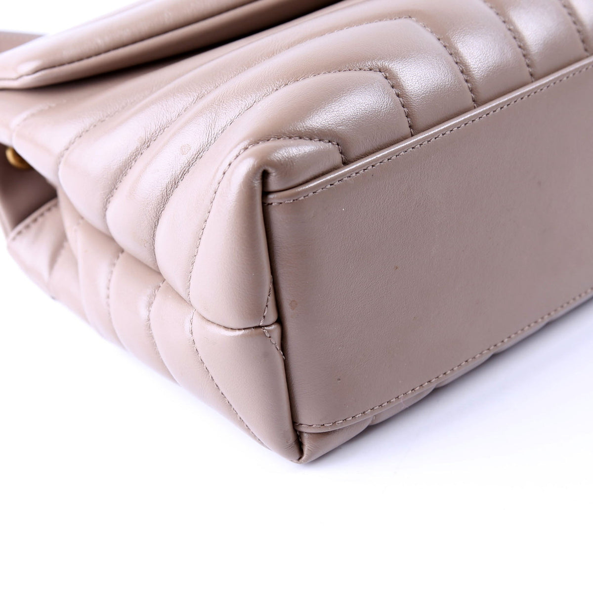 Loulou Satchel Small 494699 Taupe