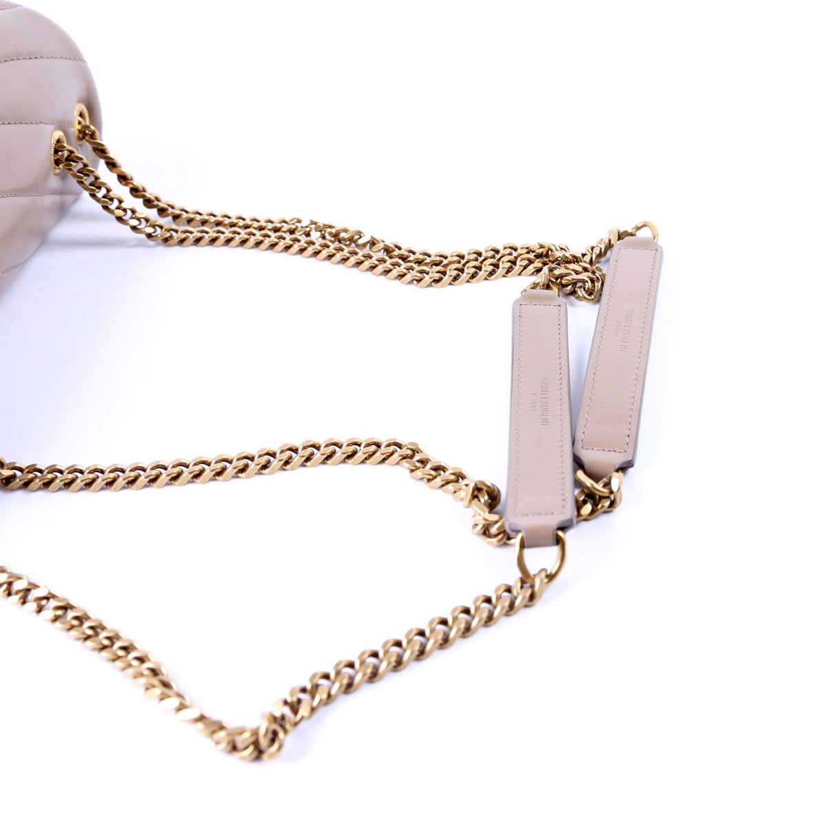 Loulou Satchel Small 494699 Taupe