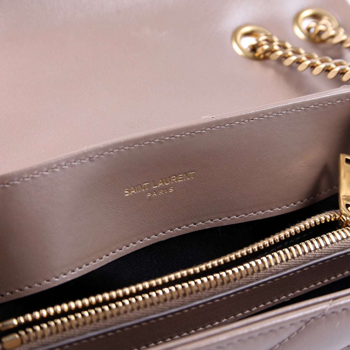Loulou Satchel Small 494699 Taupe