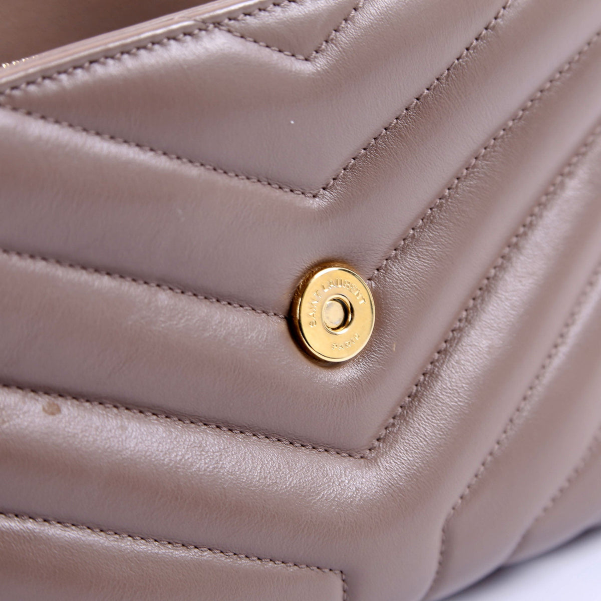 Loulou Satchel Small 494699 Taupe
