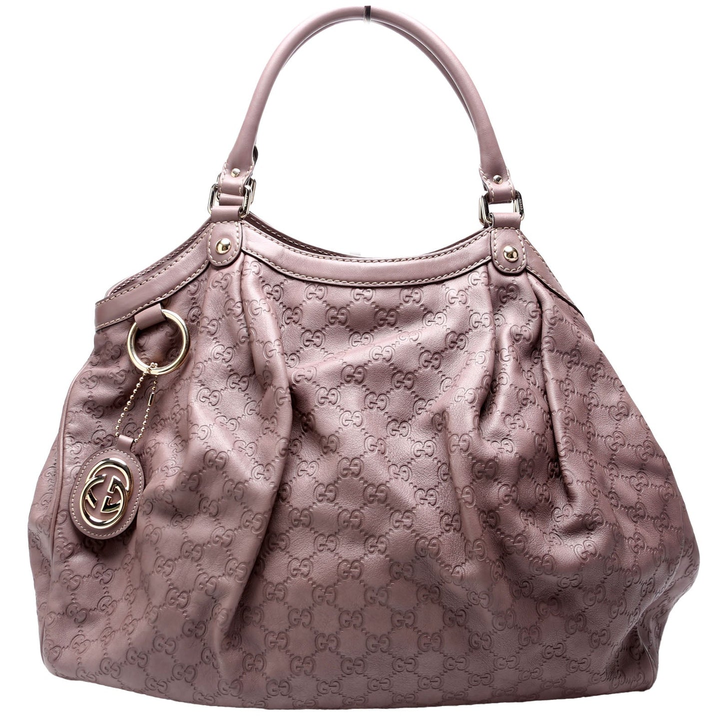Gucci  Sukey Leather Large Mauve