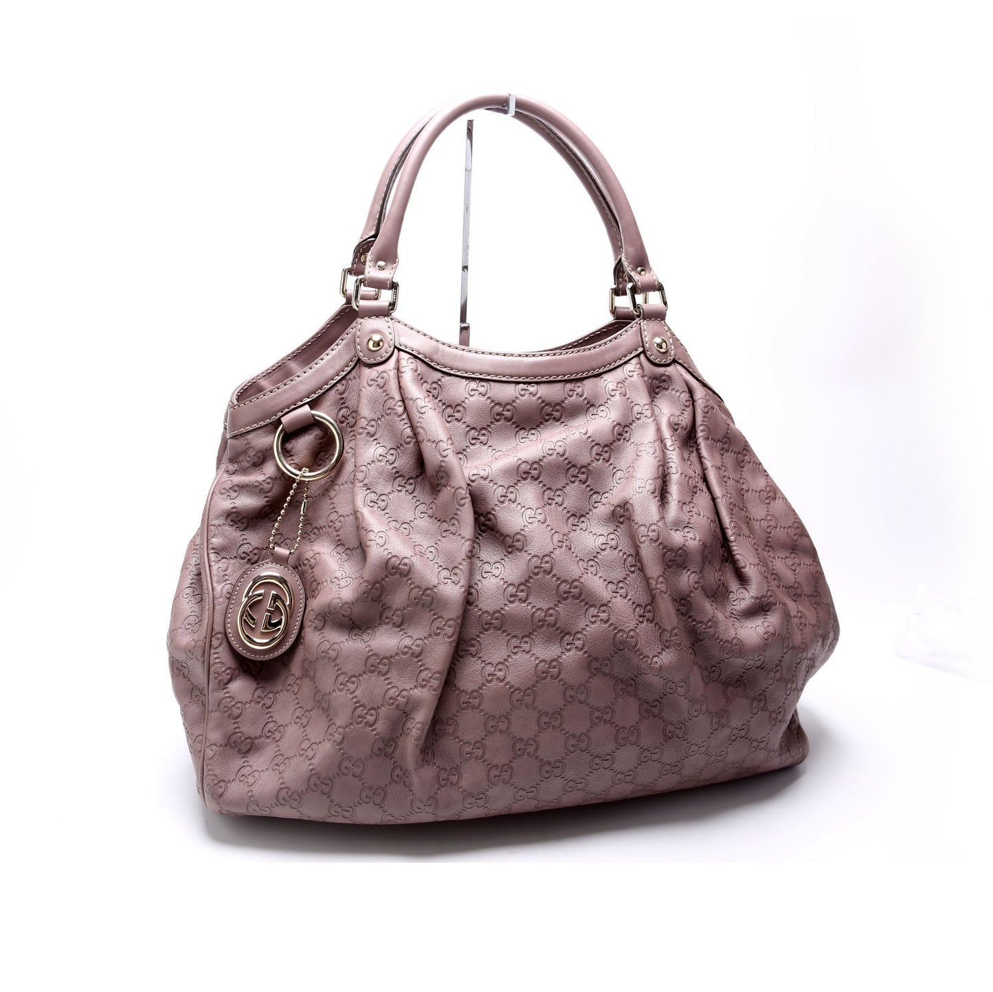 Gucci  Sukey Leather Large Mauve