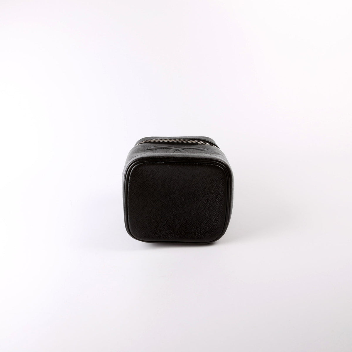 CC Vanity Case Small Caviar Draft