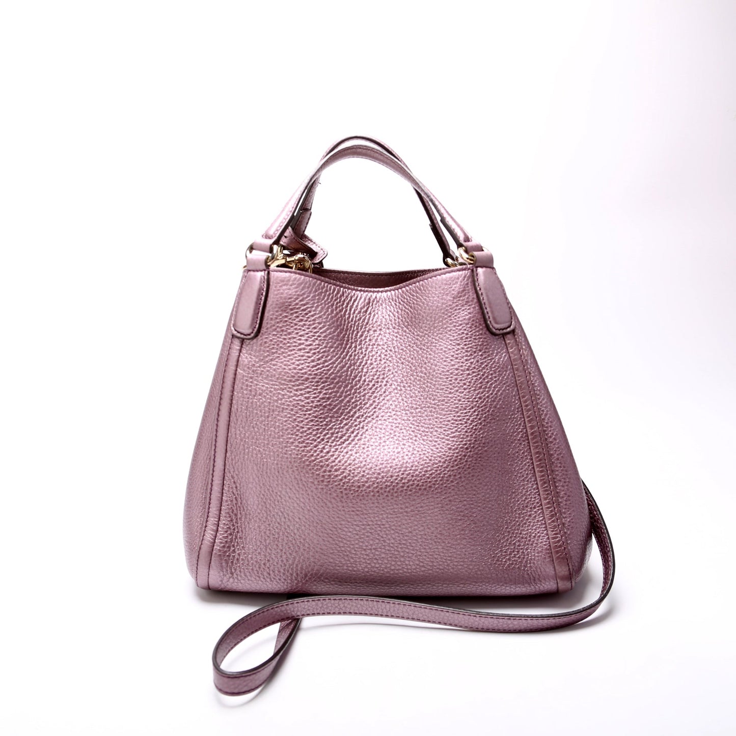 Gucci  Soho Leather Shoulder Bag Purple