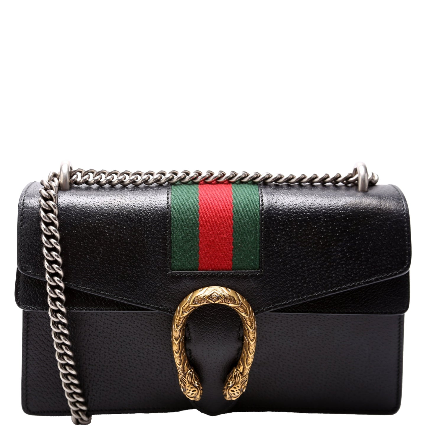 Gucci  Dionysus Leather Shoulder Small Black