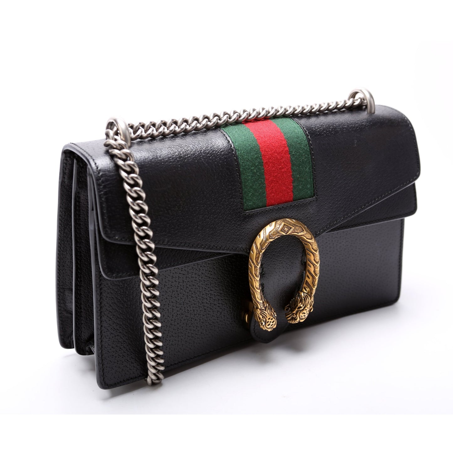 Gucci  Dionysus Leather Shoulder Small Black