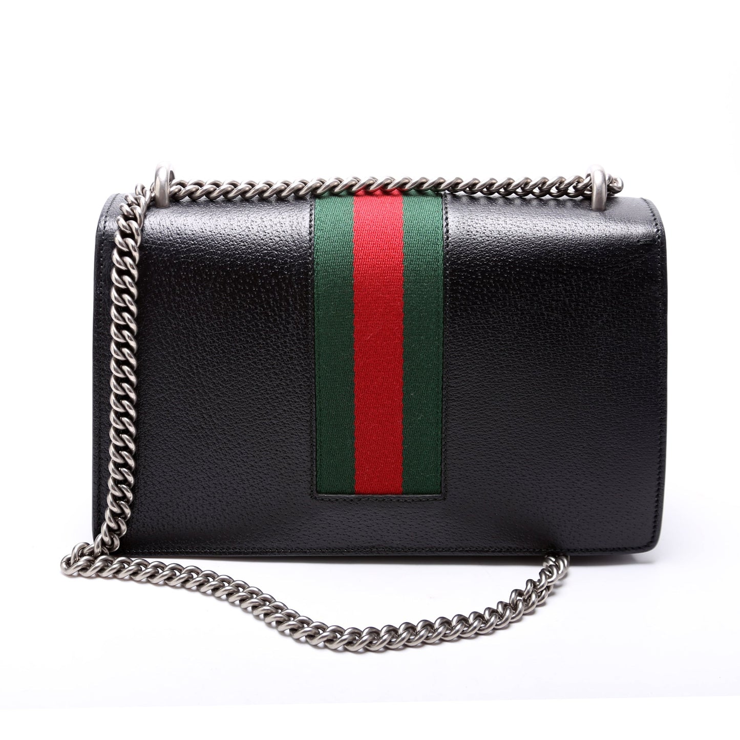 Gucci  Dionysus Leather Shoulder Small Black