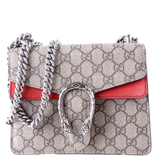Gucci  Dionysus GG Shoulder Mini Red