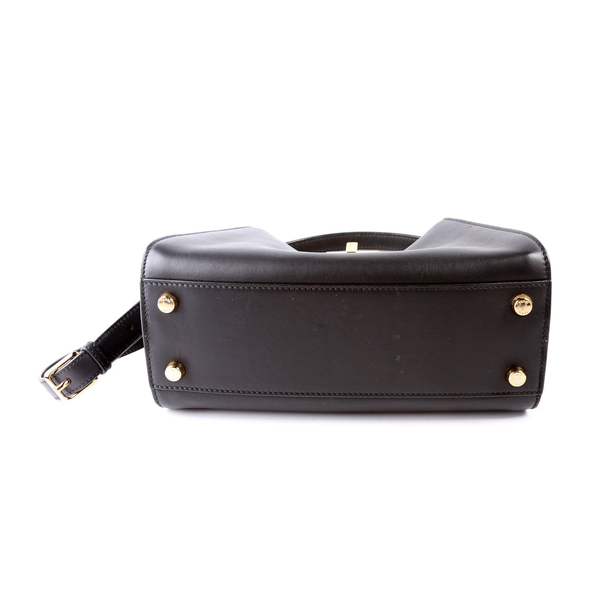 8BN302 Peekaboo Essentially Medium Calfskin Black