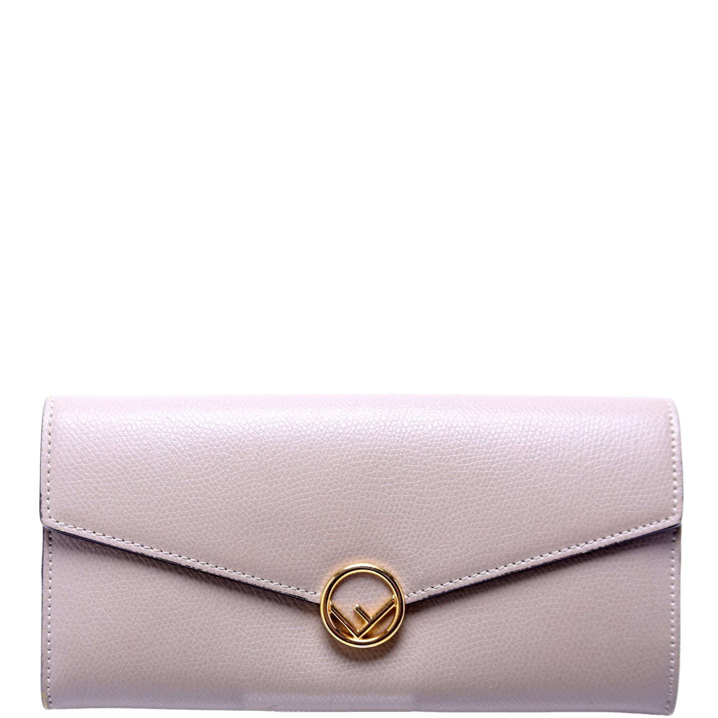 8M0251 F Is Fendi Flap Wallet Taupe