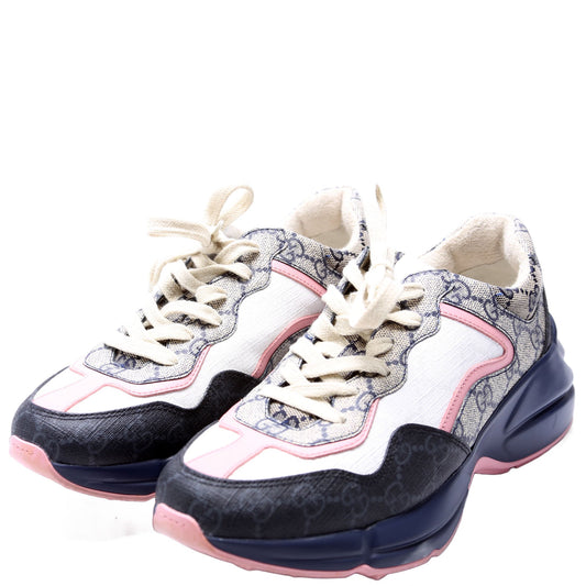 Gucci Rhyton Mixed GG Sneakers Size  Multi