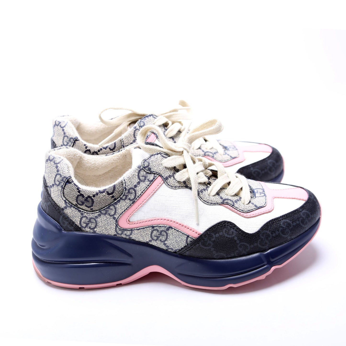 Gucci Rhyton Mixed GG Sneakers Size  Multi