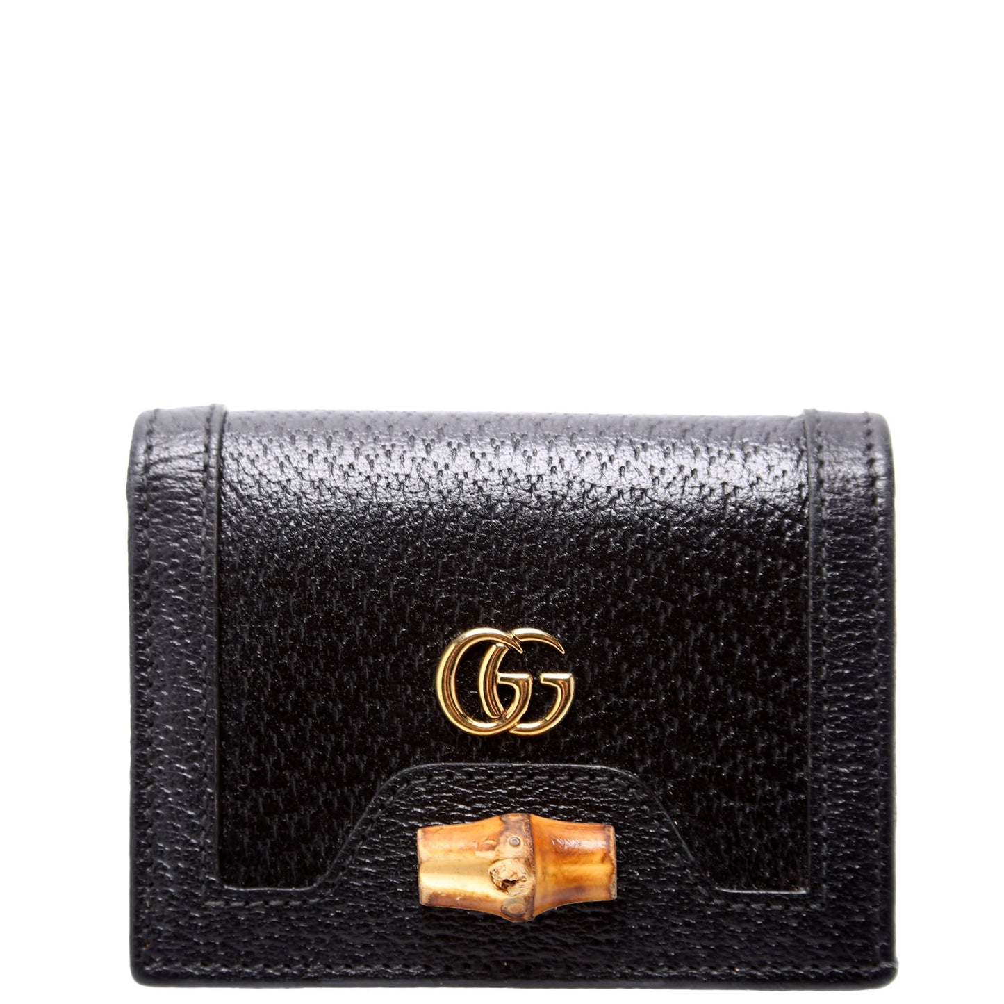 Gucci  Diana Card Case Wallet Black