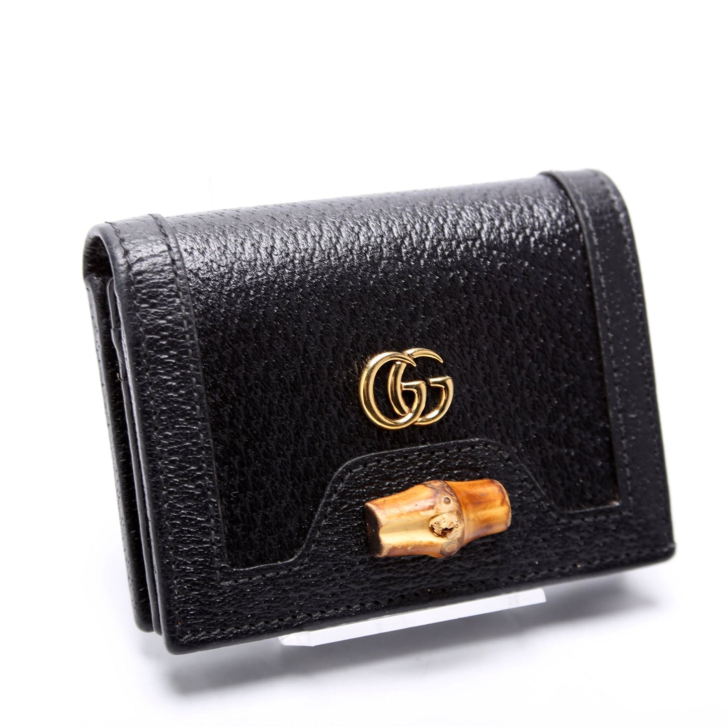 Gucci  Diana Card Case Wallet Black
