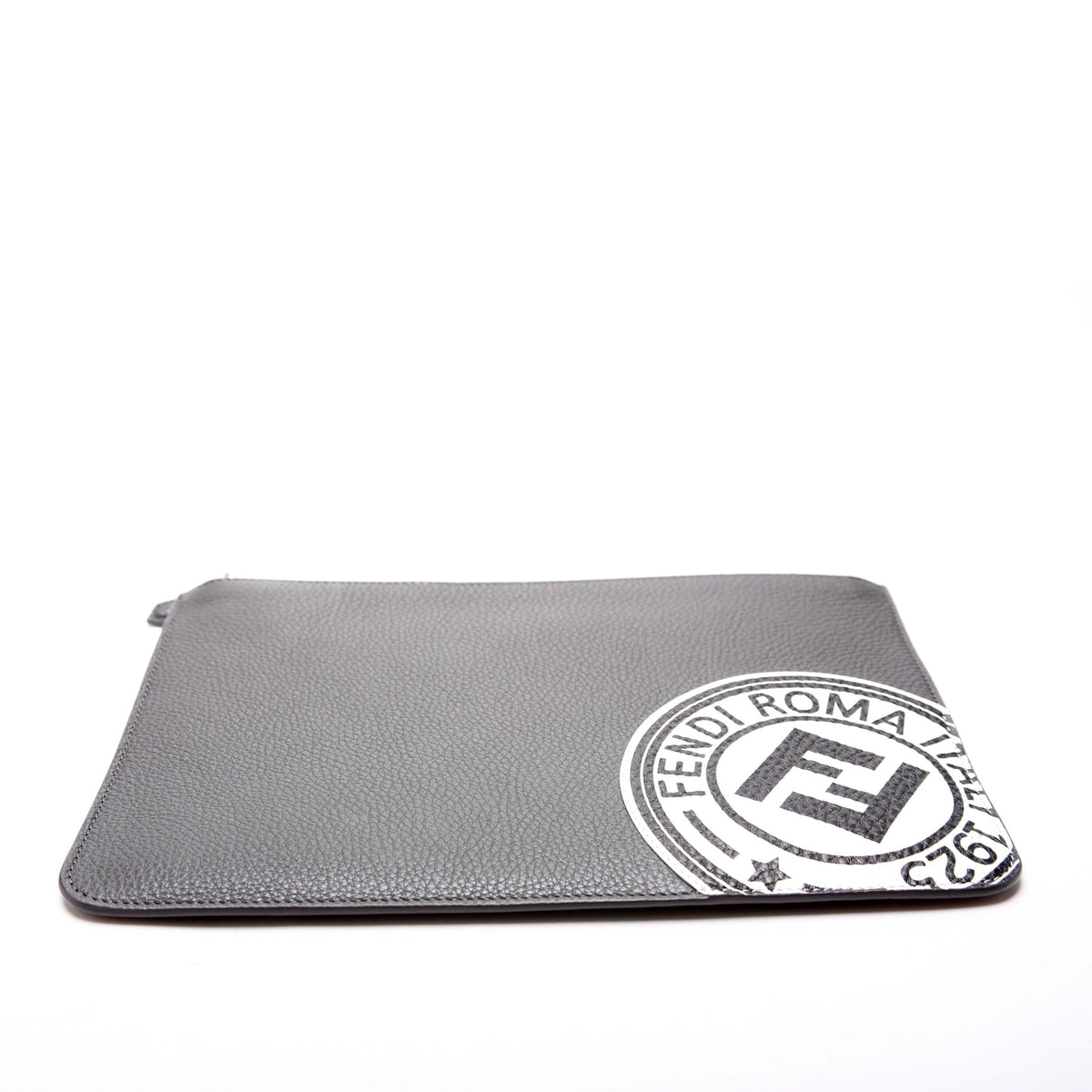 7N0078 FF Roma Clutch Grey