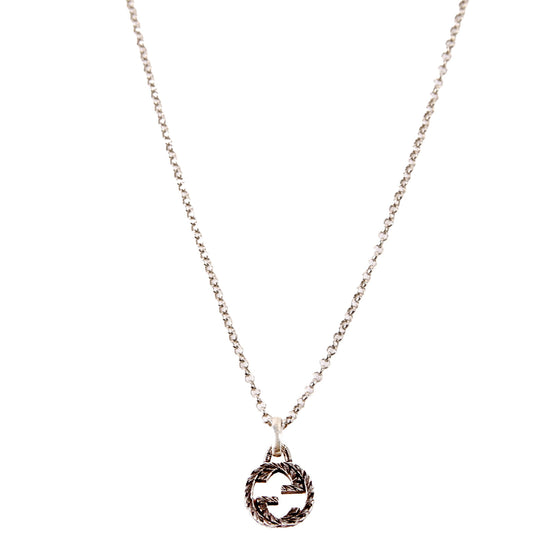 Gucci Interlocking G Aged Necklace