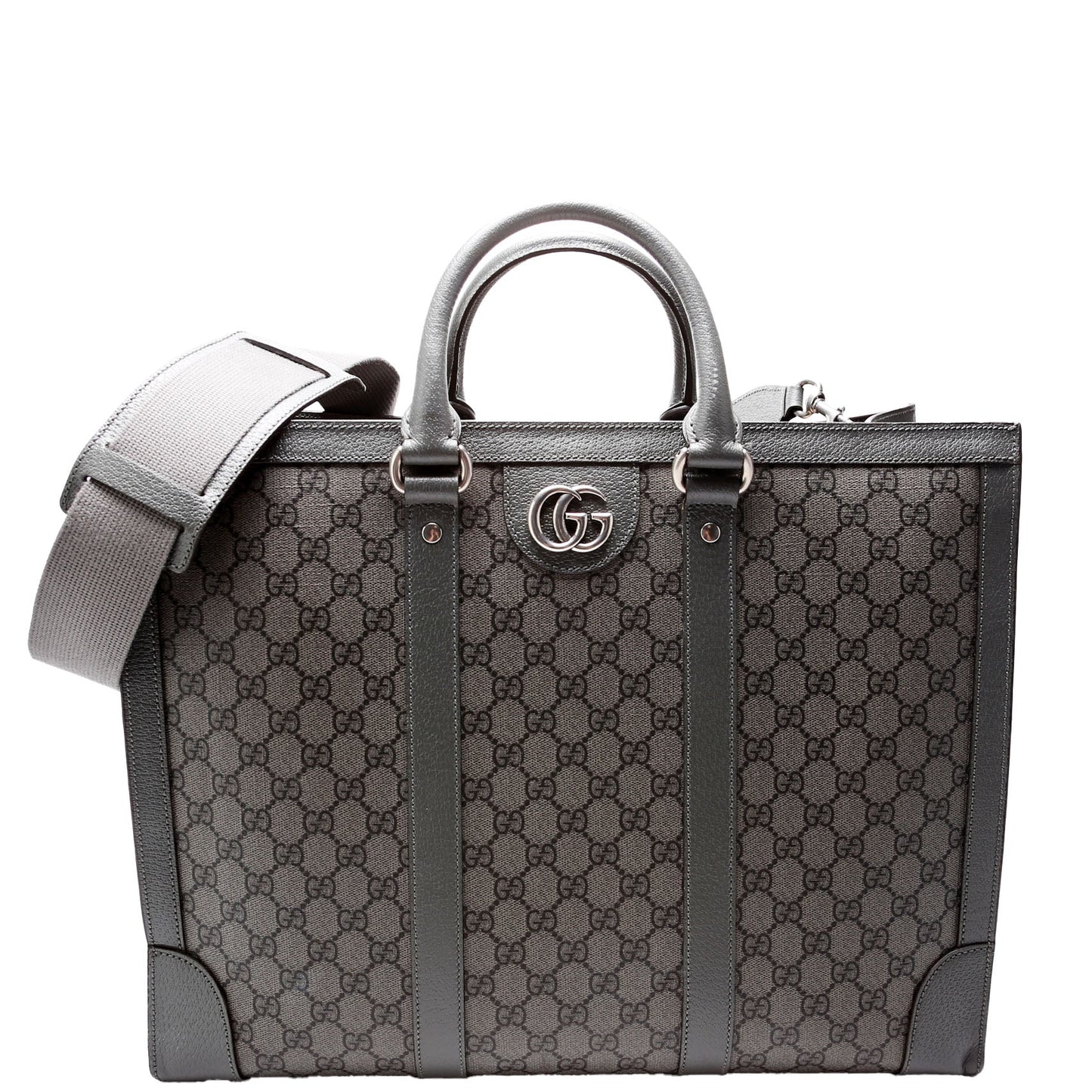 Gucci  GG Supreme Ophidia Large Tote Bag Grey