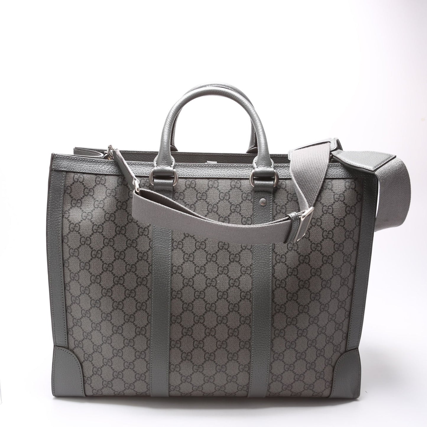 Gucci  GG Supreme Ophidia Large Tote Bag Grey