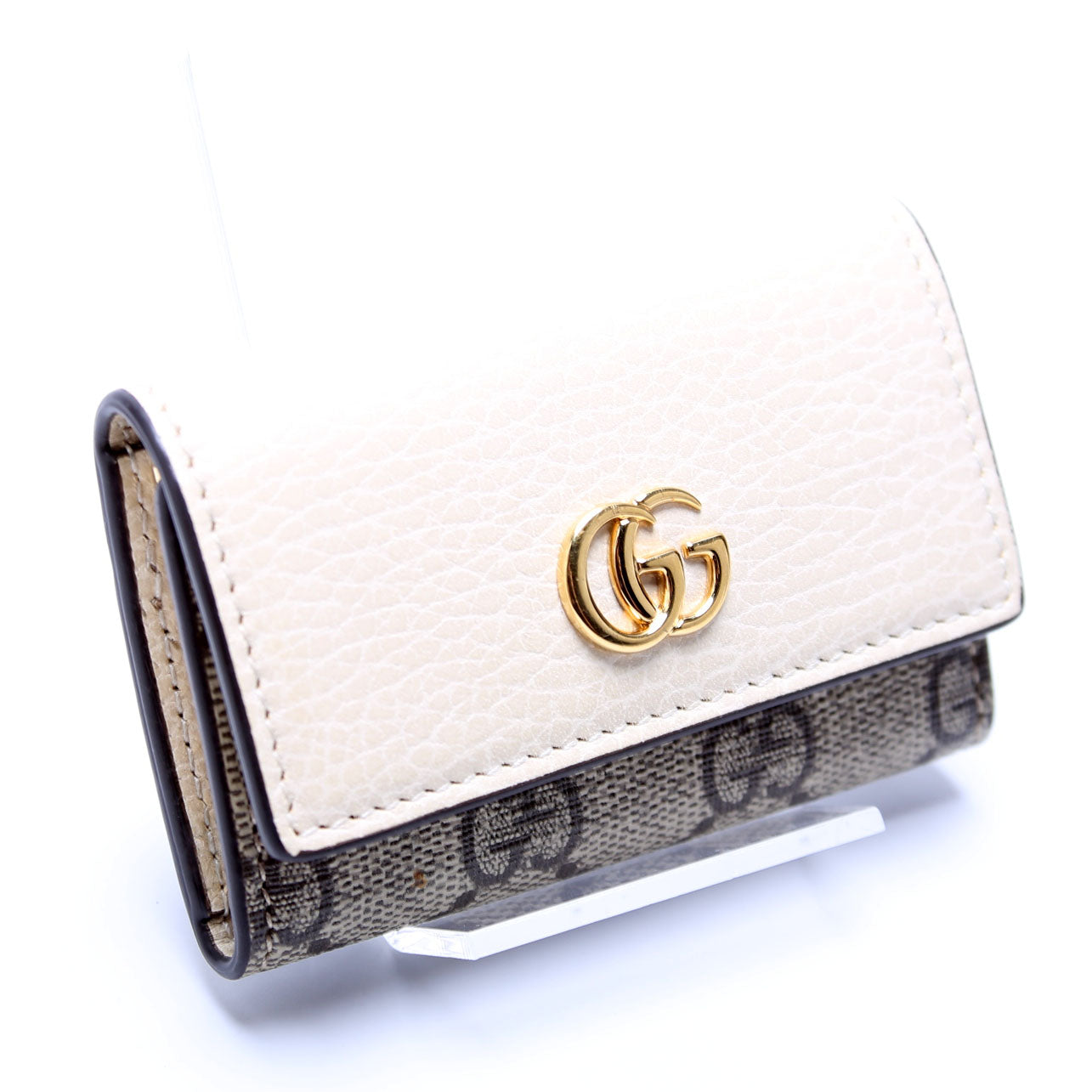 Gucci  Marmont Key Case Cream