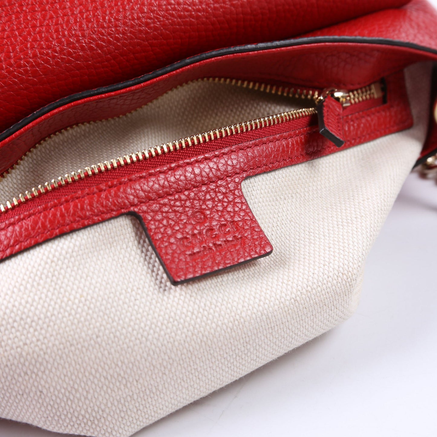Gucci  Soho Chain Tassel Flap Red